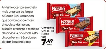 Zaffari Chocolate Choco Trio Nestlé 90g oferta