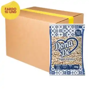 Carvalho Supermercado Fardo feijão carioca dona de 1kg oferta