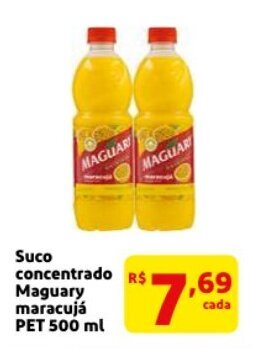 Mercado Extra Suco concentrado Maguary maracuja PET 500ml oferta