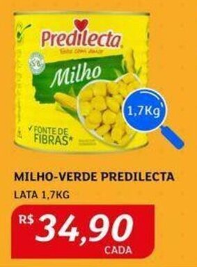Assaí Atacadista MILHO-VERDE PREDILECTA LATA 1,7KG oferta