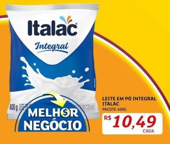 Assaí Atacadista LEITE EM PÓ INTEGRAL ITALAC PACOTE 400G oferta