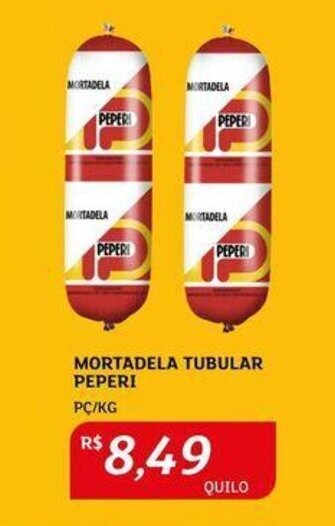 Assaí Atacadista MORTADELA TUBULAR PEPERI PC/KG oferta