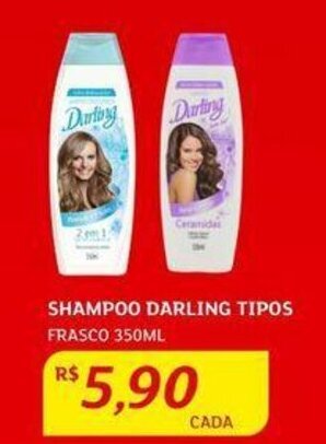 Assaí Atacadista SHAMPOO DARLING TIPOS FRASCO 350ML oferta