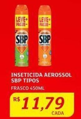 Assaí Atacadista INSETICIDA AEROSSOL SBP TIPOS FRASCO 450ML oferta