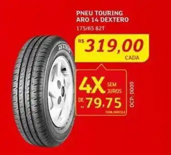 Assaí Atacadista PNEU TOURING ARO 14 DEXTERO 175/65 82T oferta