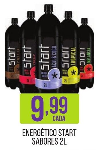 Casagrande Supermercados ENERGÉTICO START SABORES 2L oferta