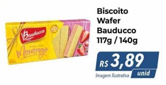 Hiper Moreira Biscoito Wafer Bauducco 117g/140g oferta