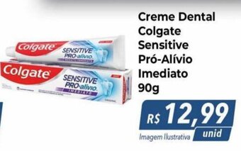 Hiper Moreira Creme Dental Colgate Sensitive Pró-Alívio Imediato 90g oferta