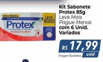 Hiper Moreira Kit Sabonete Protex 85g oferta