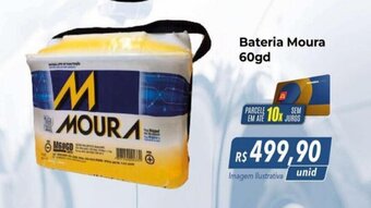 Hiper Moreira Bateria Moura 60gd oferta