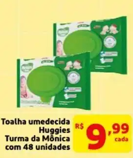 Mercado Extra Toalha umedecida Huggies oferta