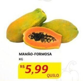 Assaí Atacadista MAMÃO-FORMOSA KG oferta