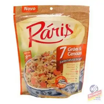 Arroz raris 7 graos e cenoura integ 500g