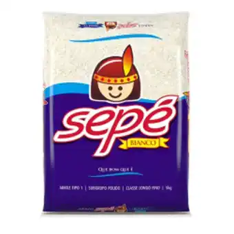 Carvalho Supermercado Arroz branco sepe bianco tipo1 5kg. oferta