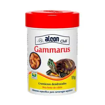 Alimento alcon club gammarus para tartarugas