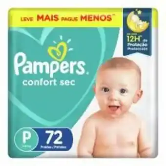 Angeloni Fralda pampers confort sec p 72 unidades oferta