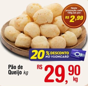 Fort Atacadista Pão de Queijo kg oferta