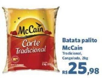 Sam's Club Batata palito McCain Tradicional, Congelada, 2kg oferta