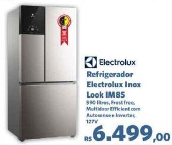 Sam's Club Refrigerador Electrolux Inox Look IM8S oferta
