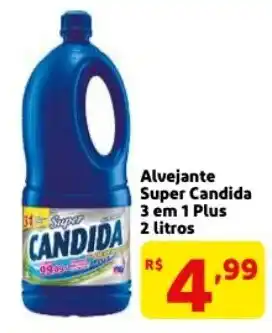 Mercado Extra Alvejante Super candida 3 em 1 Plus 2L oferta