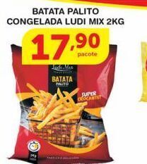 Roldão Batata palito congelada ludi mix 2kg oferta