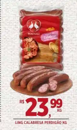 DB Supermercados Ling calabresa perdigão kg oferta