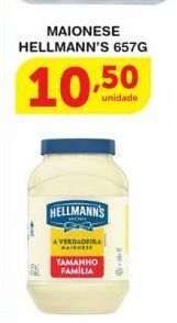 Maionese hellmann's 657g