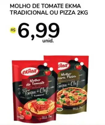 Molho de Tomate Ekma Tradicional ou Pizza 2kg