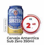 Tonin Superatacado Cerveja antarctica sub zero 350ml oferta
