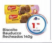 Tonin Superatacado Biscoito bauducco recheados 140g oferta