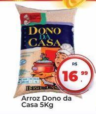 Tonin Superatacado Arroz dono da casa 5kg oferta