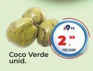 Tonin Superatacado Coco verde oferta