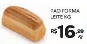 Supermercado Vitorino PAO FORMA LEITE KG oferta