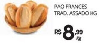 Supermercado Vitorino PAO FRANCES TRAD. ASSADO KG oferta