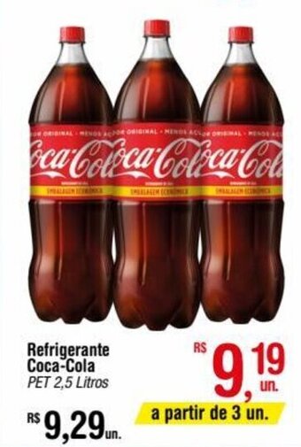 Fort Atacadista Refrigerante Coca-Cola PET 2,5 Litros oferta