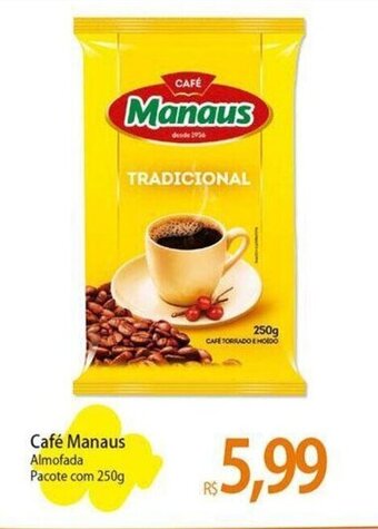 Café Manaus Almofada Pacote com 250g