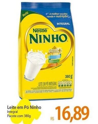 Atacadão Leite em Pó Ninho Integral Pacote com 380g oferta