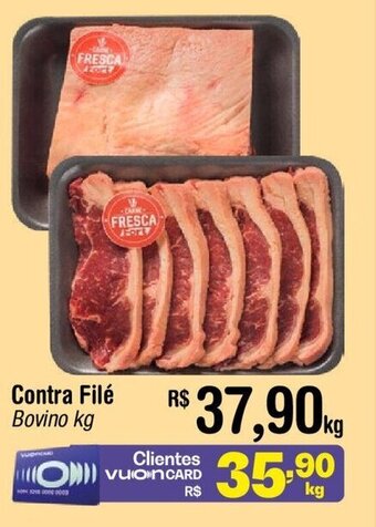 Fort Atacadista Contra Filé Bovino kg oferta