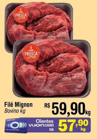 Filé Mignon Bovino kg