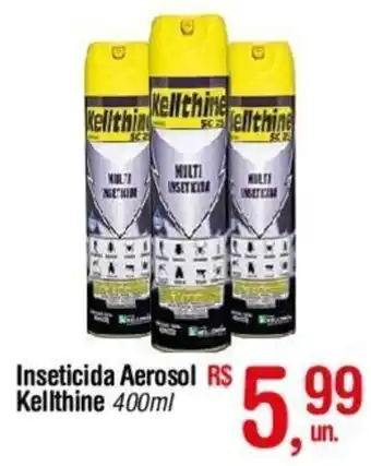 Fort Atacadista Inseticida Aerosol Kellthine 400ml oferta