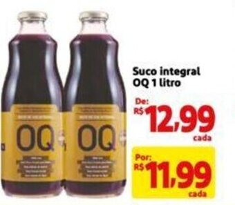 Extra Supermercado Suco integral OQ 1 litro oferta