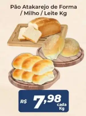 Atakarejo Pao Atakarejo de Forma/ Milho/ Leite 1kg oferta