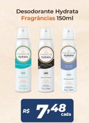 Atakarejo Desodorante Hydrata Fragrancias 150ml oferta