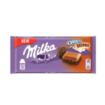 Enxuto Chocolate em barra milka 100g óreo brownie oferta