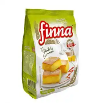 Carvalho Supermercado Mistura para bolo cremoso milho finna pacote 450g oferta