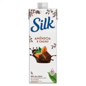 Bebida silk almond cacau 1l