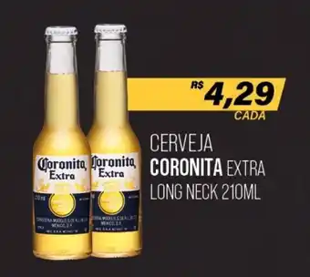 Cometa Supermercados CERVEJA CORONITA EXTRA LONG NECK 210ML oferta