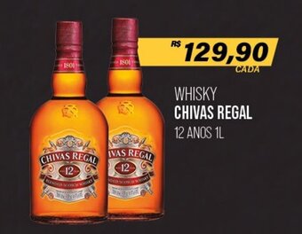 Cometa Supermercados WHISKY CHIVAS REGAL 12 ANOS 1L oferta