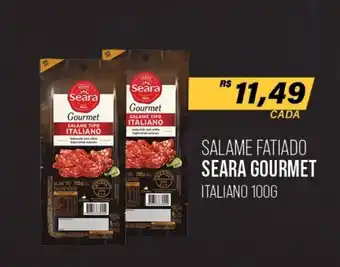 Cometa Supermercados SALAME FATIADO SEARA GOURMET ITALIANO 100G oferta