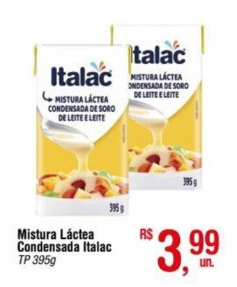 Fort Atacadista Mistura Láctea Condensada Italac TP 395g oferta